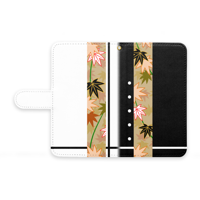 手帳型Androidケース - M - ストラップ穴 あり