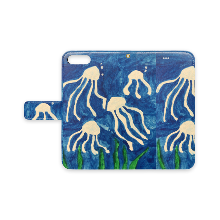 手帳型iPhoneケース - iPhone 7 Plus / 8 Plus - ストラップ穴 あり