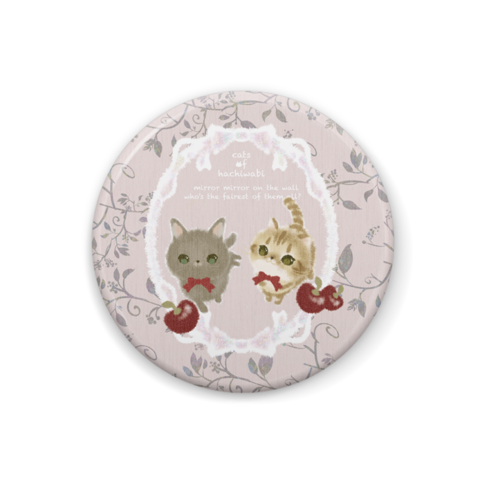 缶バッジ - 32mmピンク