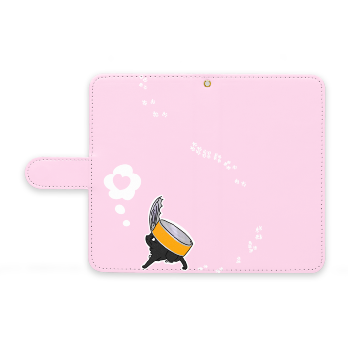 手帳型Androidケース - M - ストラップ穴 あり(2)
