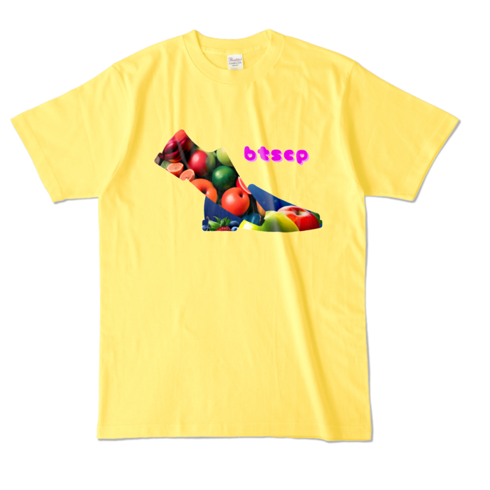 カラーTシャツ - L - イエロー (濃色)