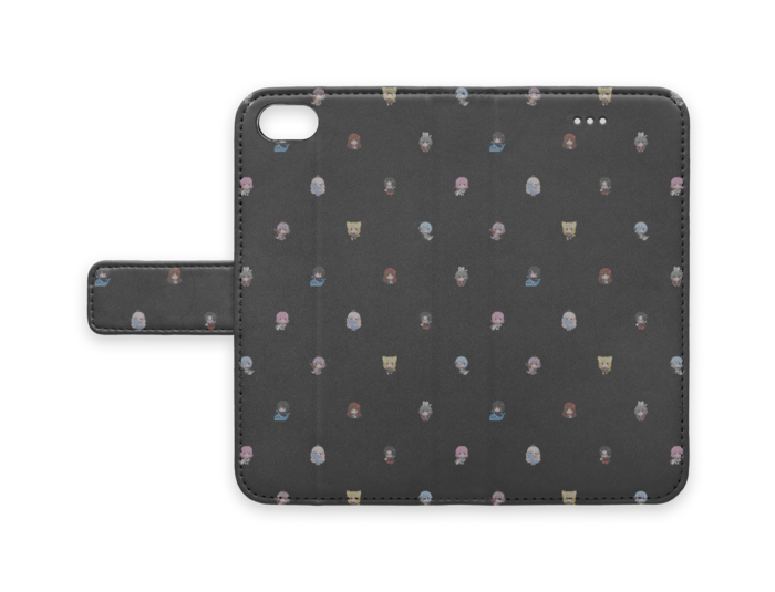 黒 - iPhone 8 / 7 / SE2 - ストラップ穴 なし