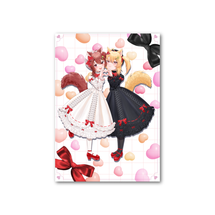 可憐なロリータ系雨音&猫神