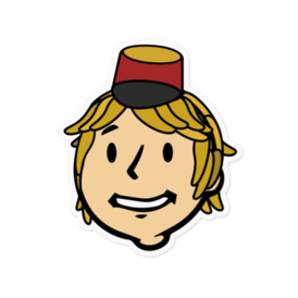 Fallout 第五人格 ポストマン ステッカー Myhome Booth