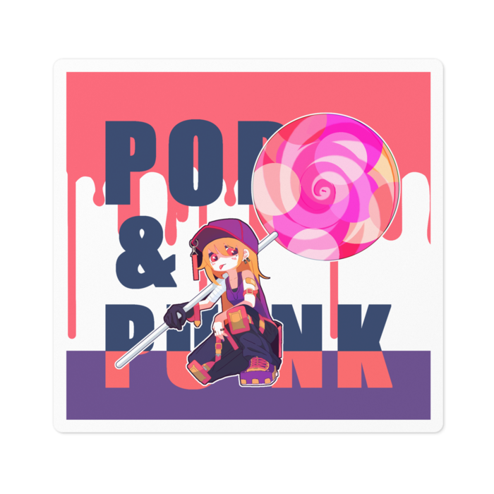 ステッカー - 100 x 100 (mm)