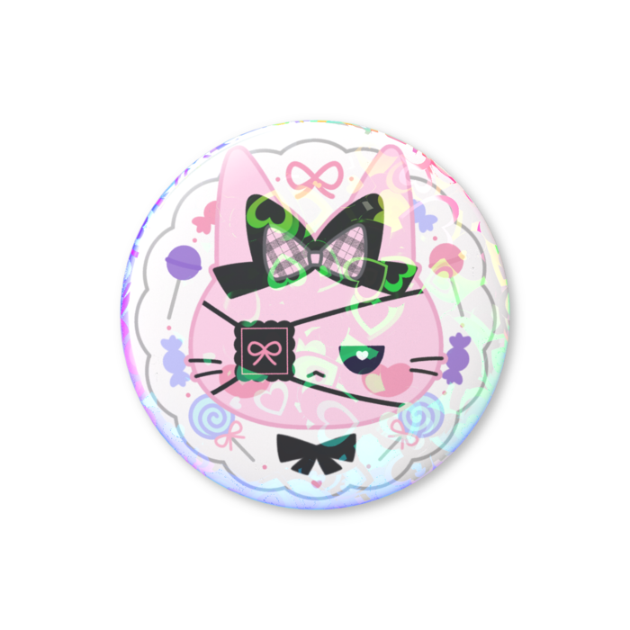 ホログラム缶バッジ - 44mm