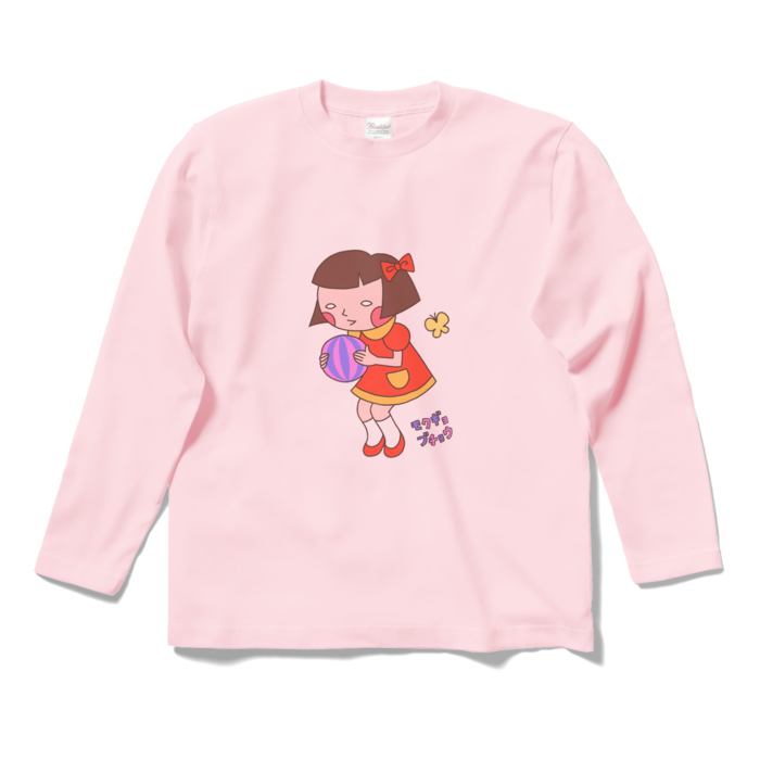 ロングスリーブTシャツ - S - ライトピンク