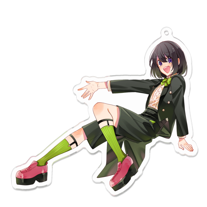 アクリルキーホルダー - 100 x 100 (mm)