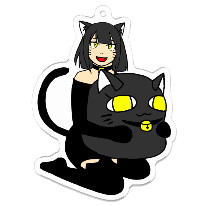 アクリルキーホルダー - 70 x 70 (mm)