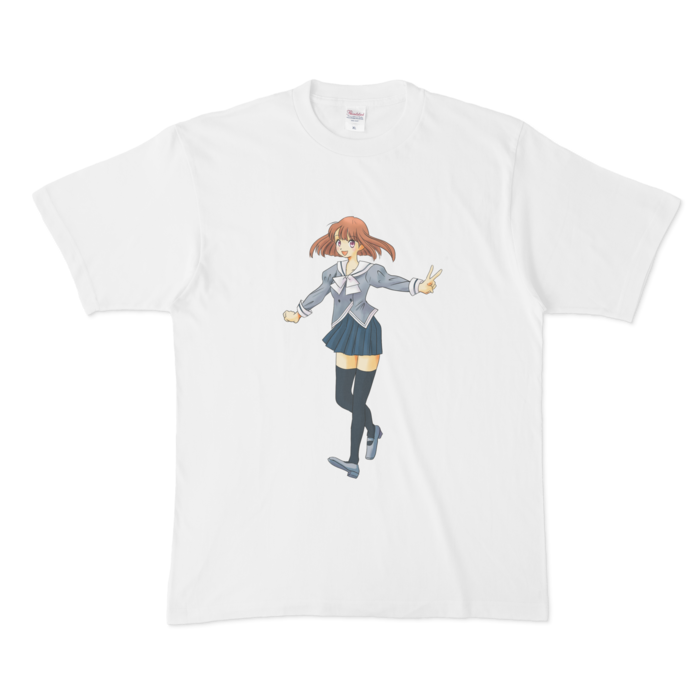 セーラー服の女の子 Tシャツ Angel Booth