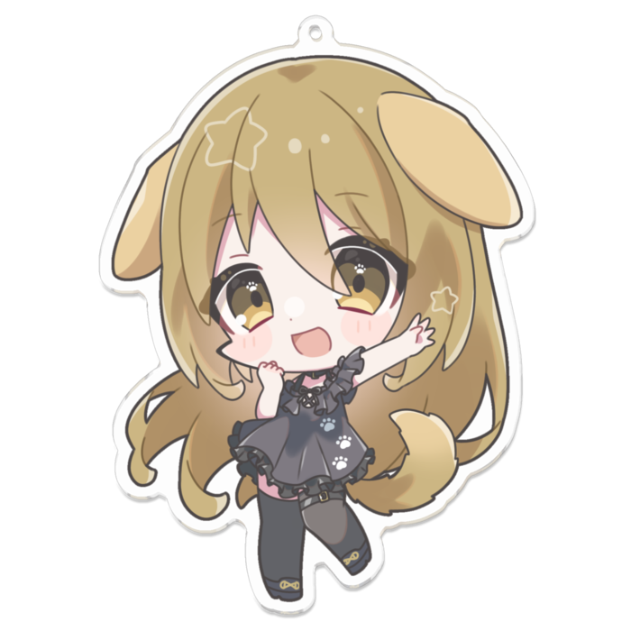 アクリルキーホルダー - 100 x 100 (mm)