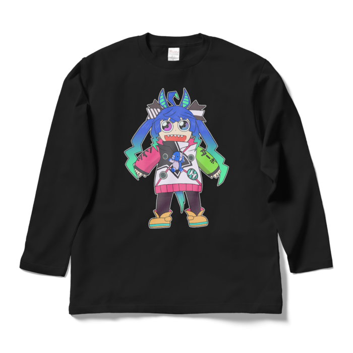 ロングスリーブTシャツ - L - ブラック