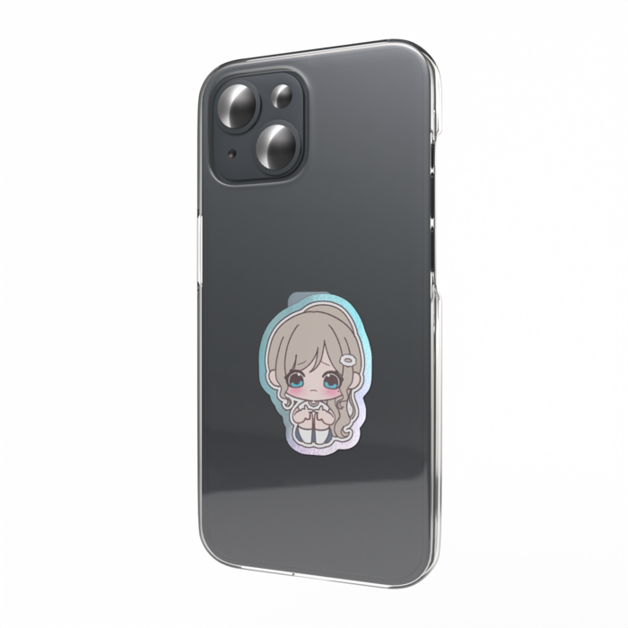 オーロラスマホステッカー - 縦