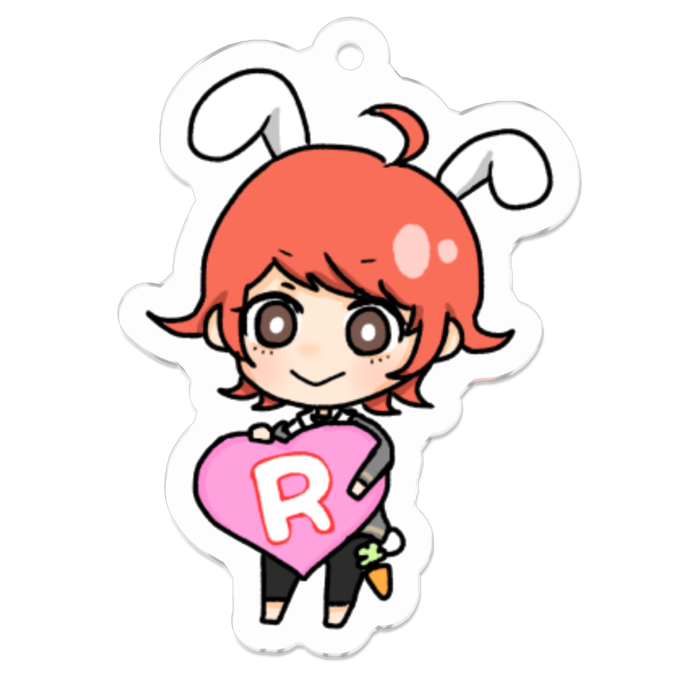 アクリルキーホルダー - 50 x 50 (mm)