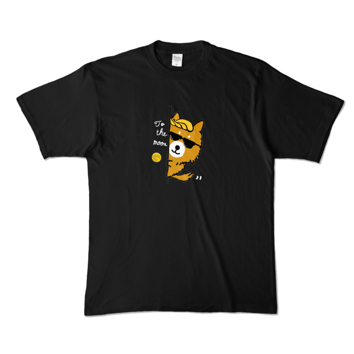 カラーTシャツ - XL - ブラック (濃色)