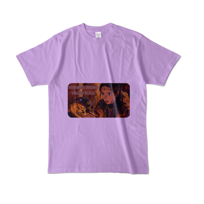 カラーTシャツ - L - ライトパープル (淡色)