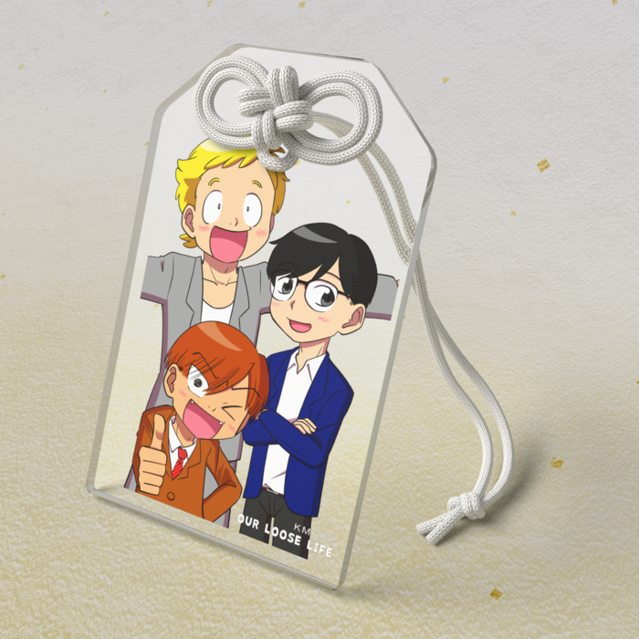 レインレイン&大崎/アクリルお守り - 50 × 80mm