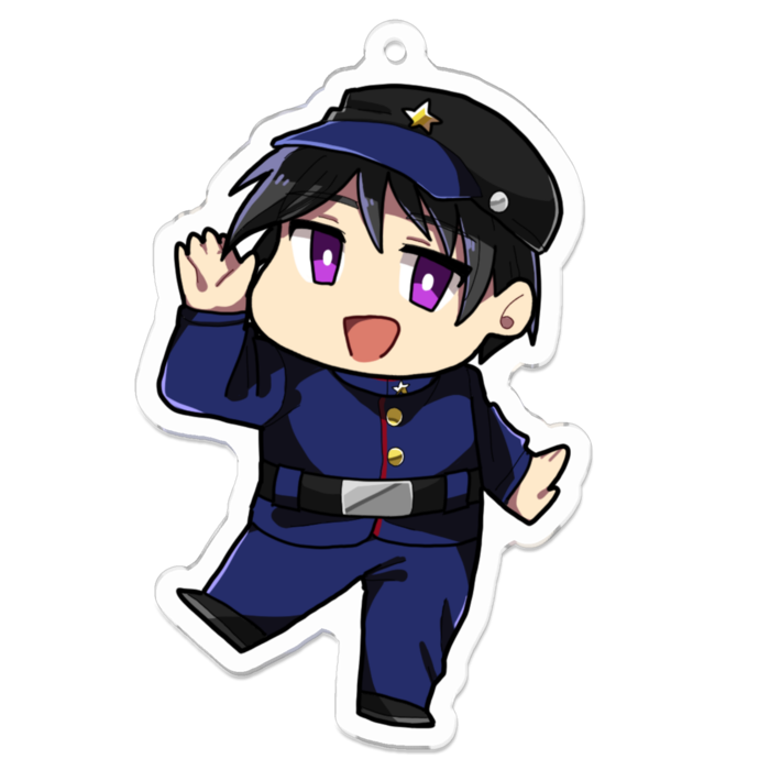 アクリルキーホルダー(セミ)