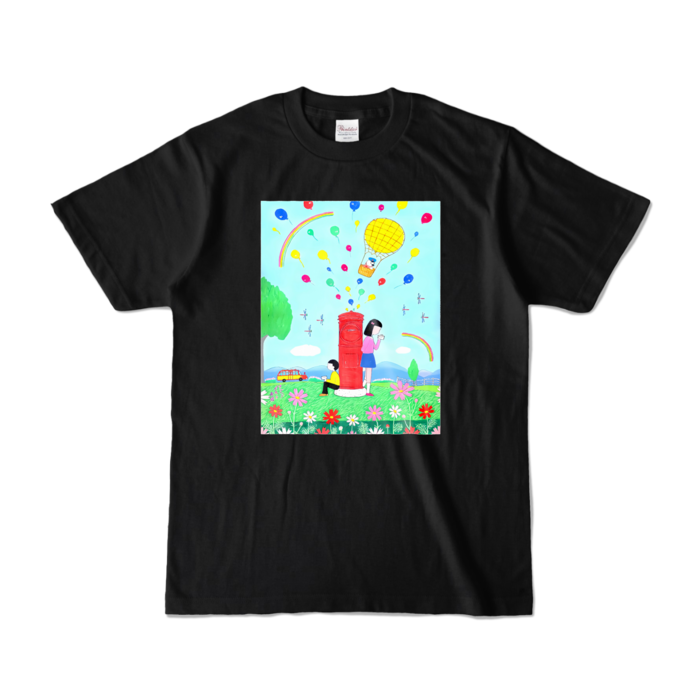 カラーTシャツ - S - ブラック (濃色)