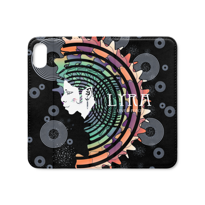 手帳型iPhoneケース（ベルトなし） - iPhone XS / X - ストラップ穴 なし