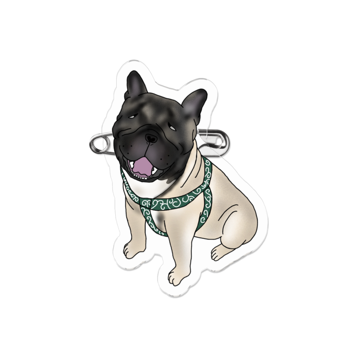 アクリルバッジ - 50 x 50 (mm)