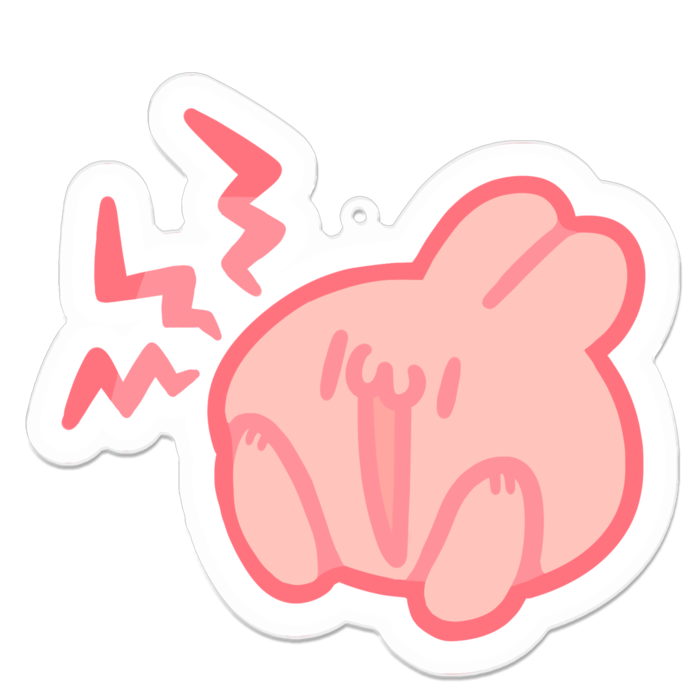 アクリルキーホルダー - 100 x 100 (mm)