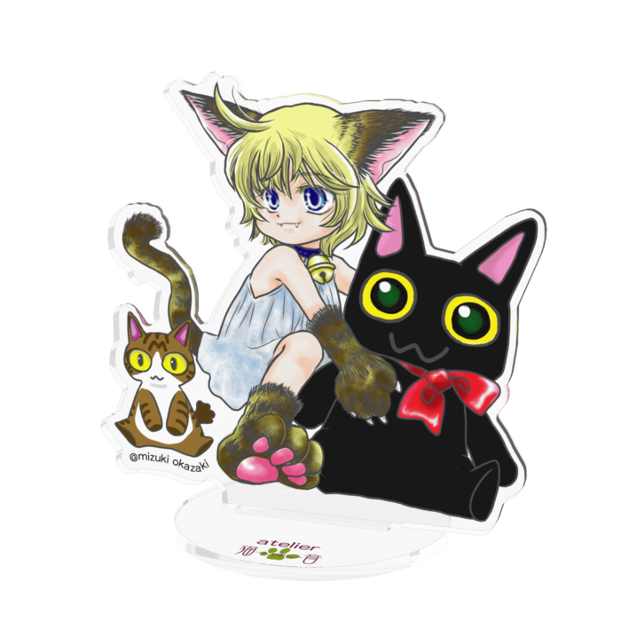 シマちゃんアクリルフィギュア(中)