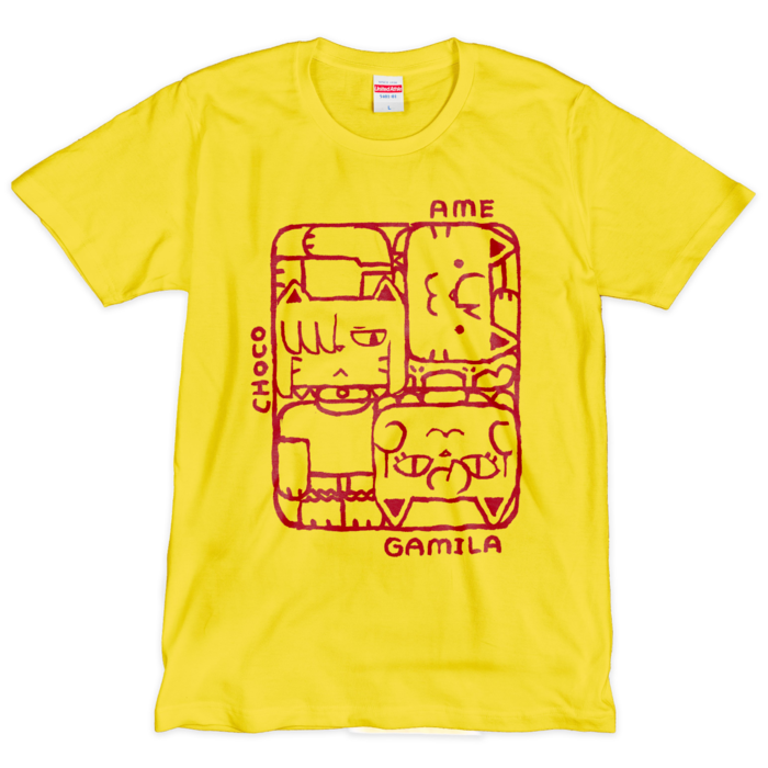 Tシャツ（シルクスクリーン印刷） - L - 1色