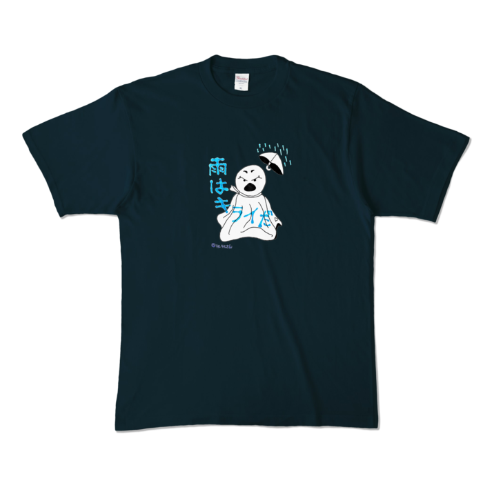 カラーTシャツ - XL - ネイビー (濃色)