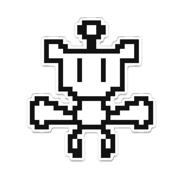 アクリルバッジ - 100 x 100 (mm)