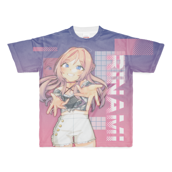 フルグラフィックTシャツ - M - 両面印刷