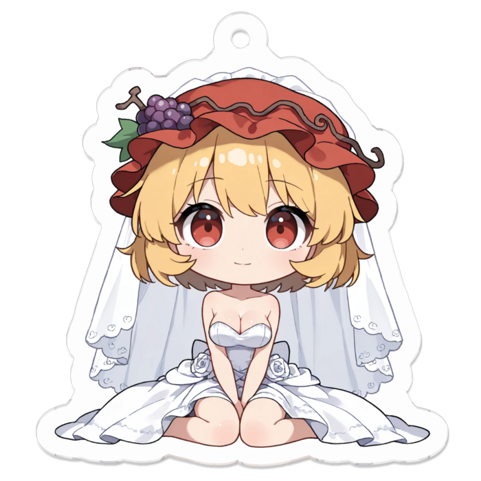 アクリルキーホルダー - 50 x 50 (mm)(キャラのみ)