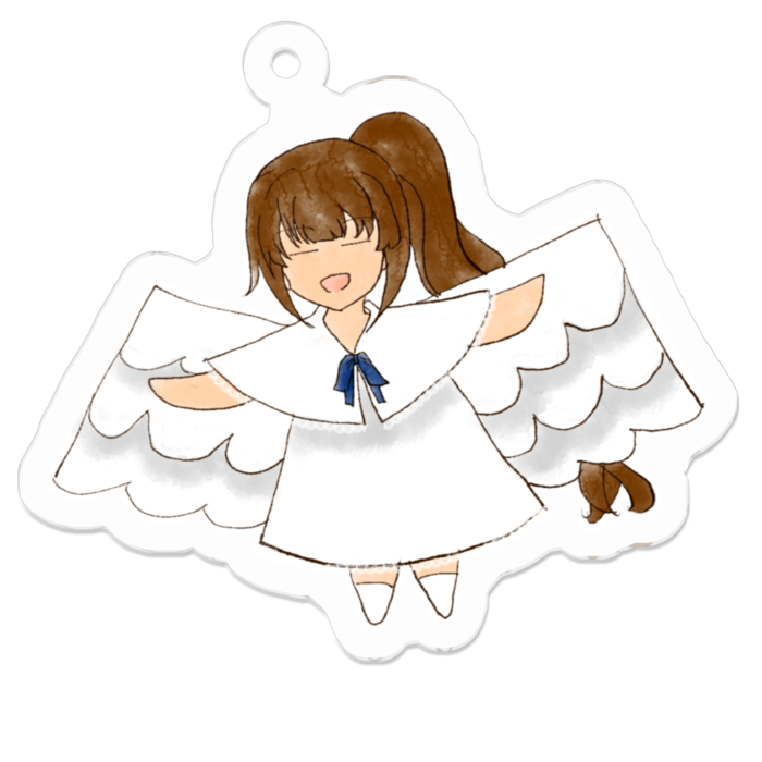 アクリルキーホルダー - 50 x 50 (mm)