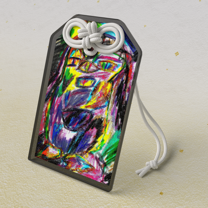 アクリルお守り - 50 × 80mm(8)