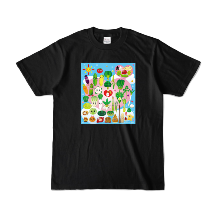 カラーTシャツ - S - ブラック (濃色)