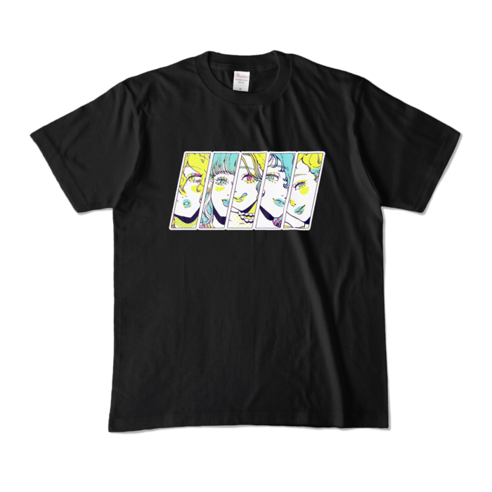 カラーTシャツ - M - ブラック (濃色)
