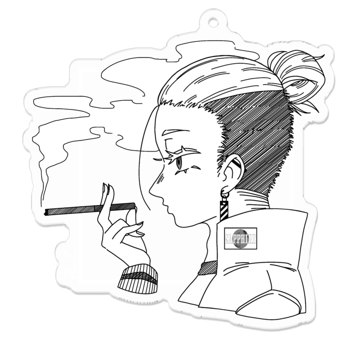 "smoke" M sise - 70 x 70 (mm)