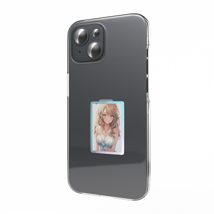 オーロラスマホステッカー - 縦