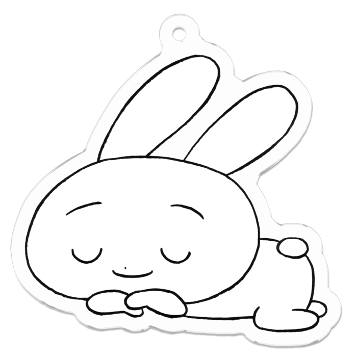 アクリルキーホルダー - 50 x 50 (mm)