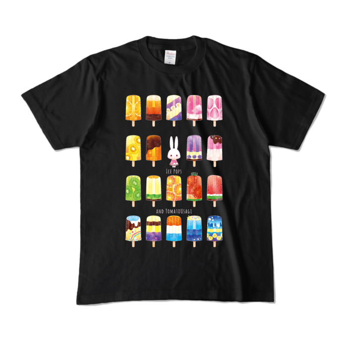 カラーTシャツ - M - ブラック (濃色)