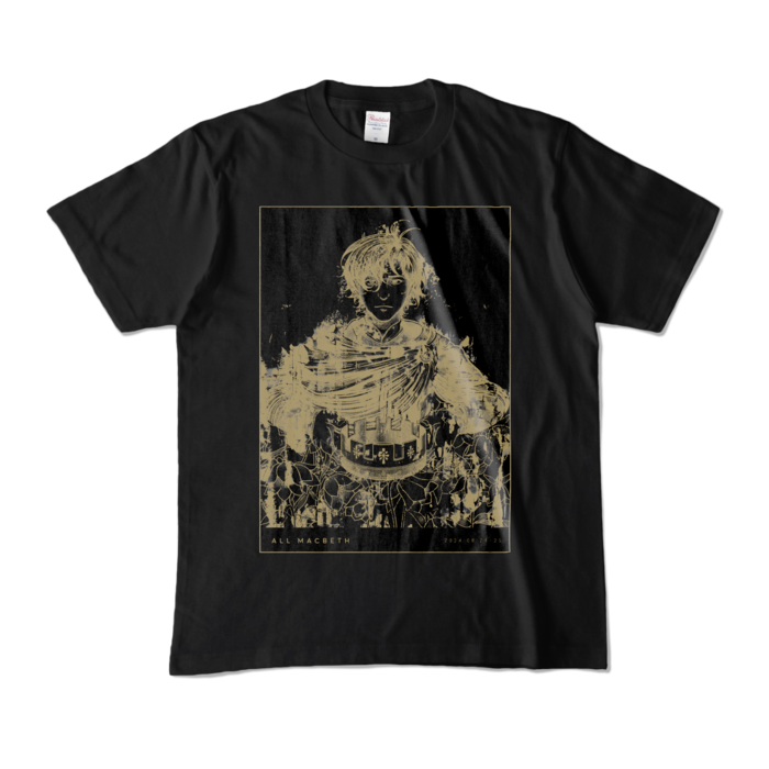 カラーTシャツ - M - ブラック (濃色)