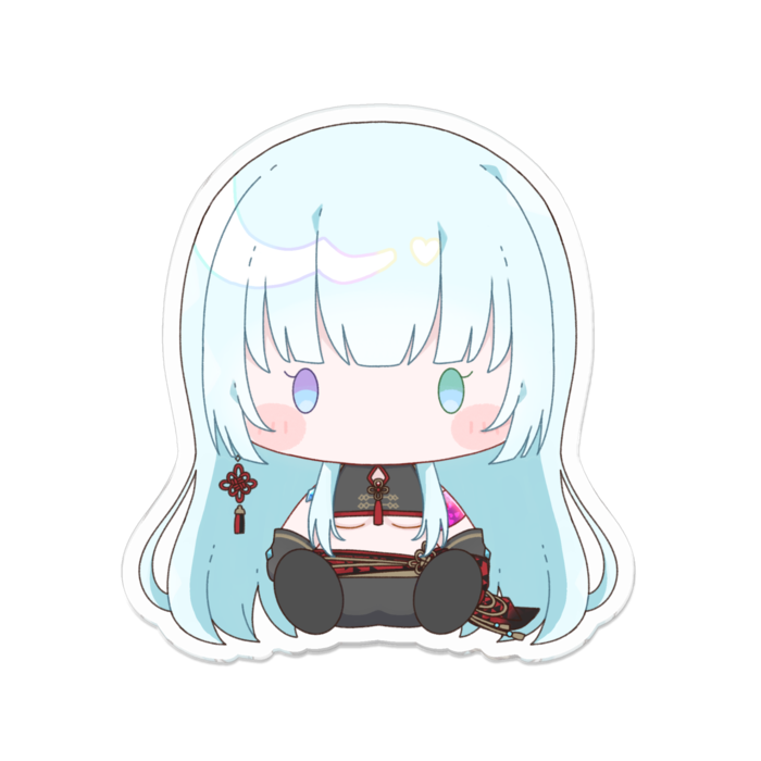 アクリルバッジ - 70 x 70 (mm)(ロング)