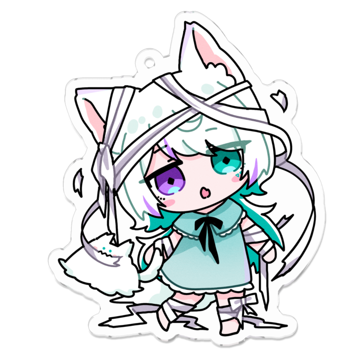 アクリルキーホルダー - 70 x 70 (mm)