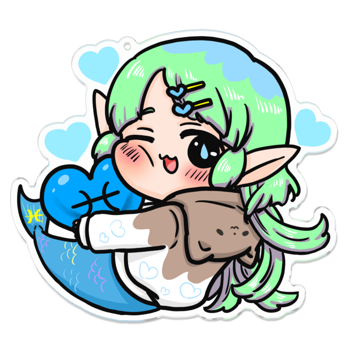 アクリルキーホルダー - 100 x 100 (mm)