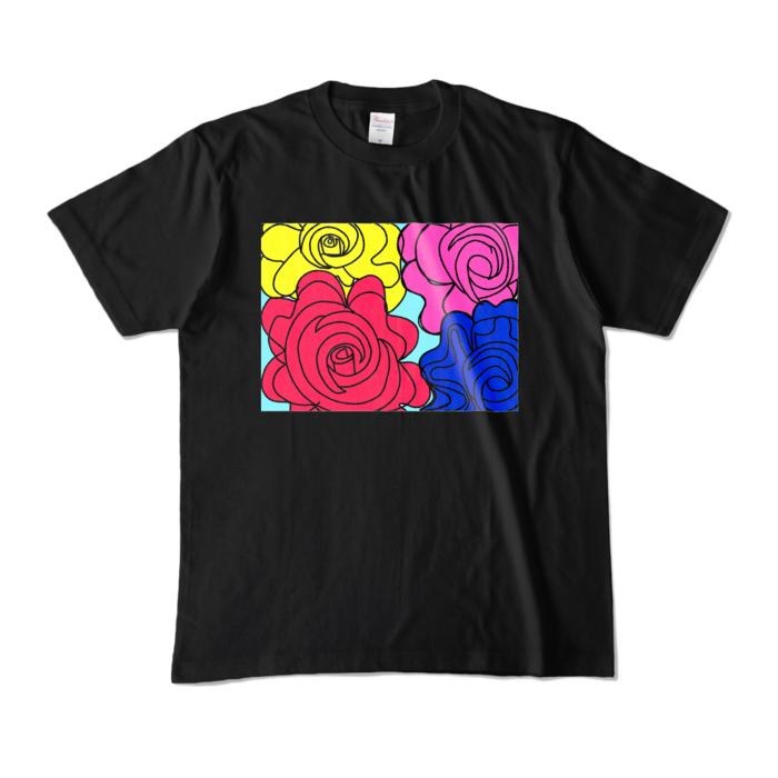 カラーTシャツ - M - ブラック (濃色)