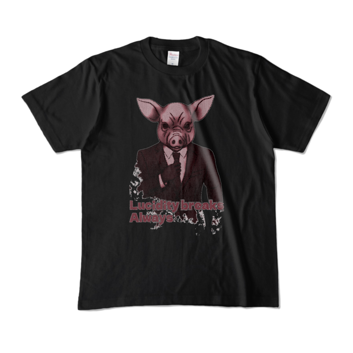 カラーTシャツ - M - ブラック (濃色)