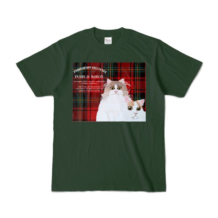 カラーTシャツ - S - フォレスト (濃色)