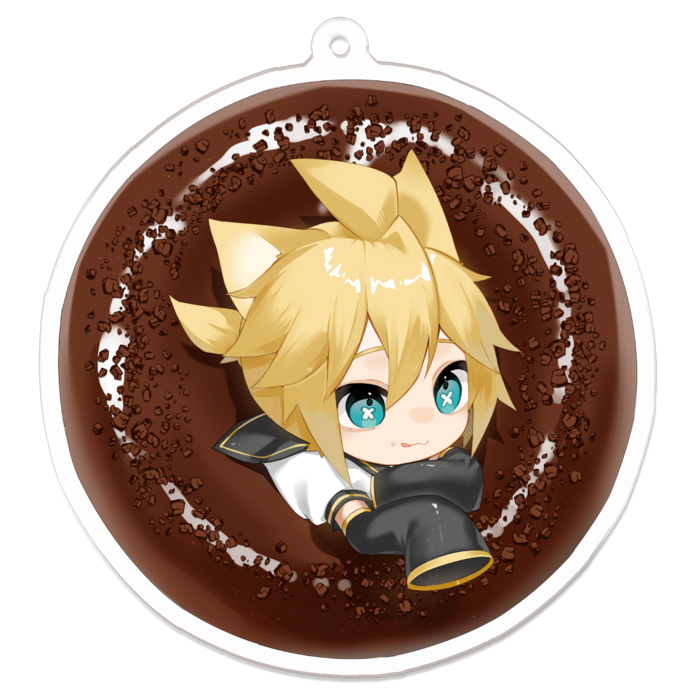 アクリルキーホルダー - 70 x 70 (mm)