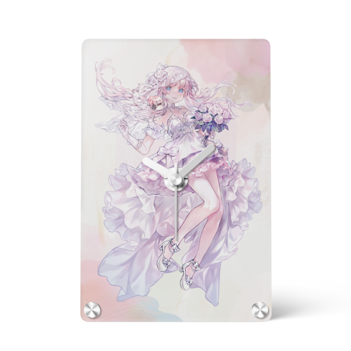 アクリル時計 - 100x148mm