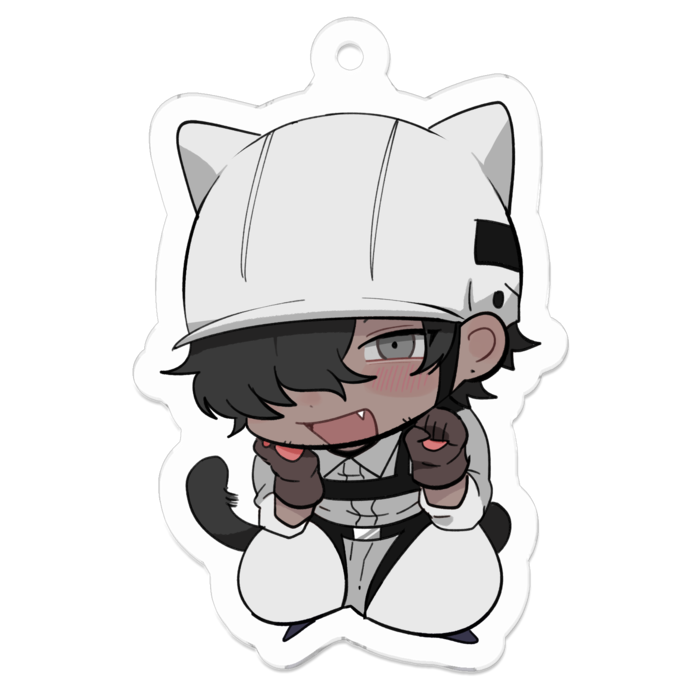 アクリルキーホルダー - 50 x 50 (mm)